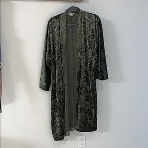 Crushed Velvet Kimono
